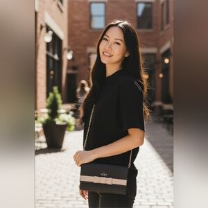 Kate Spade Kirk Saffiano Veronique Crossbody